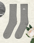 Mortgage Architects Logo-Adorned Embroidered Socks