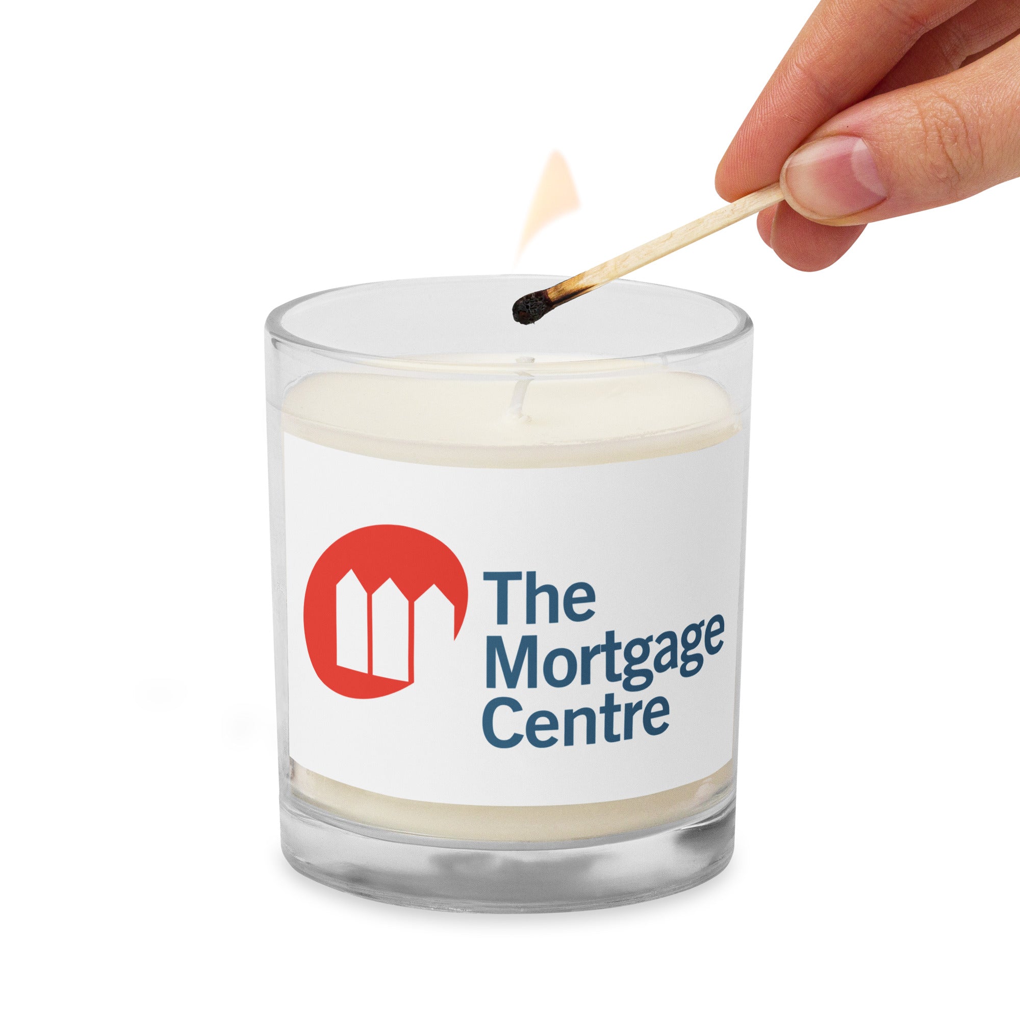 Mortgage Centre Canada Glass Jar Soy Wax Candle 