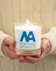 Mortgage Architects Glass Jar Soy Wax Candle