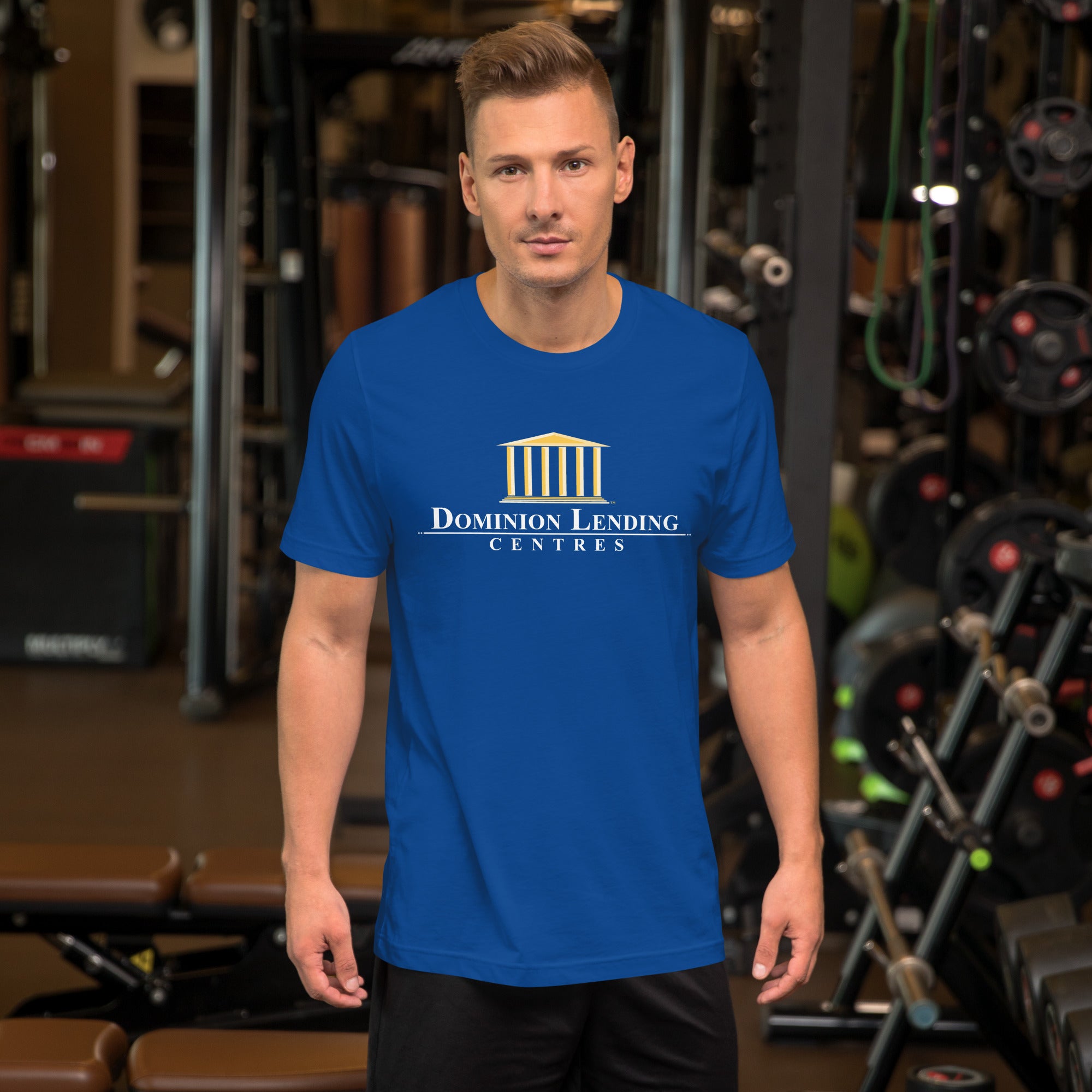 Dominion Lending Centres Unisex Blue T-Shirt