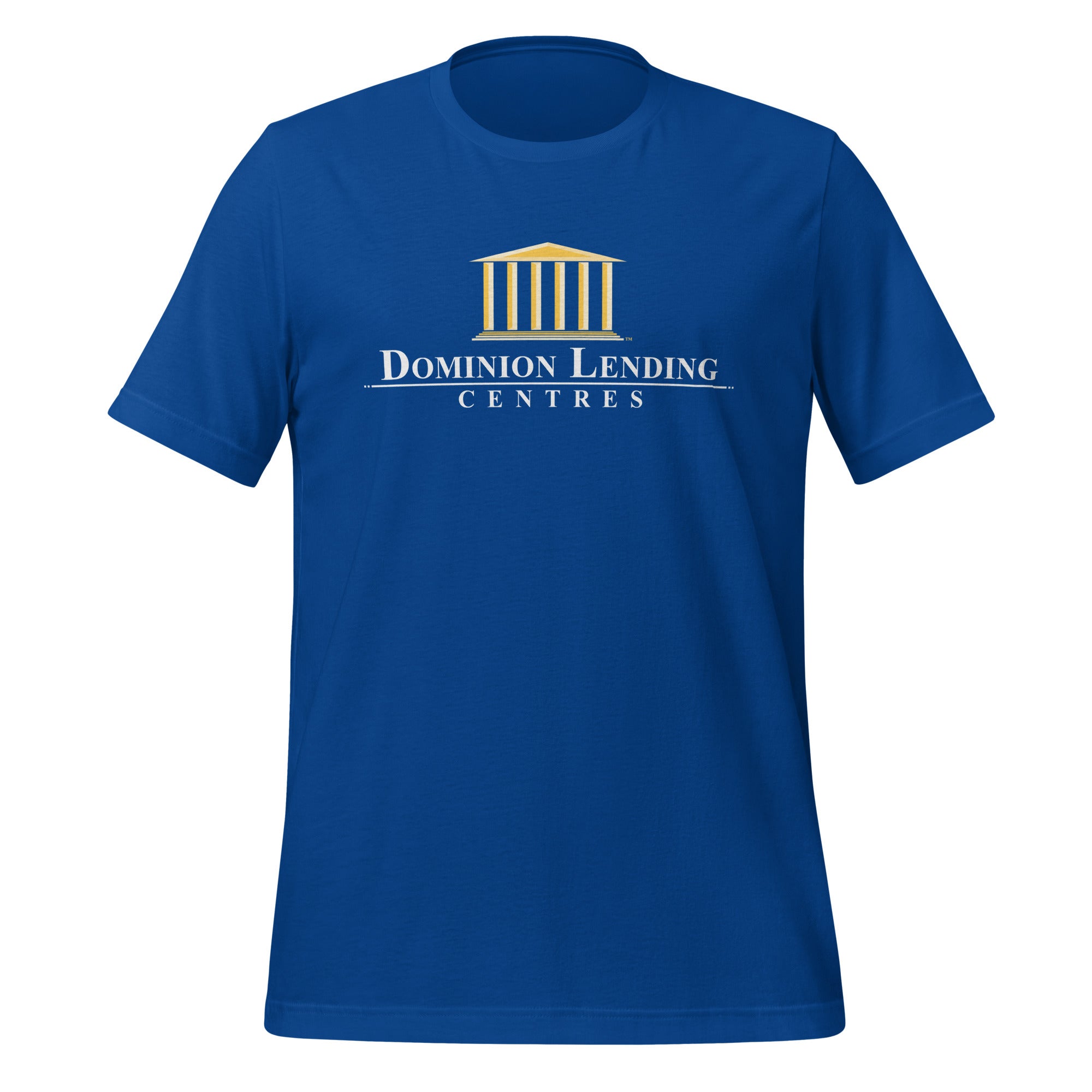 Dominion Lending Centres Unisex Blue T-Shirt